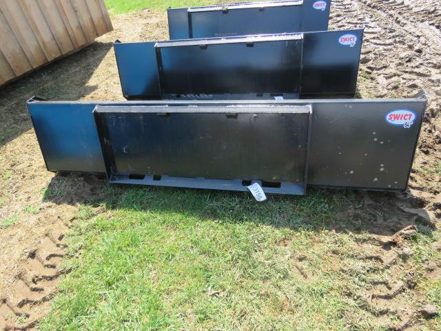 NEW SWICT 84" SKIDSTEER BUCKET