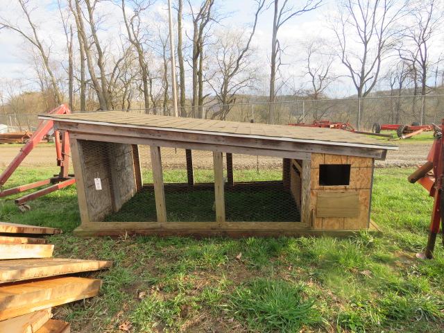5'X9' TOWABLE CHICKEN COOP