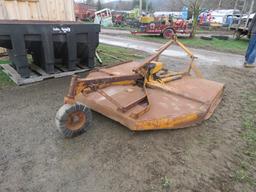 7FT WOODS BRUSH HOG WITH SLIP CLUTCH