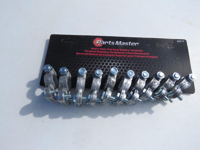PARTSMASTER HEAVYDUTY TOP POST BATTERY TERMINALS