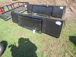 NEW SWICT 84" SKIDSTEER BUCKET