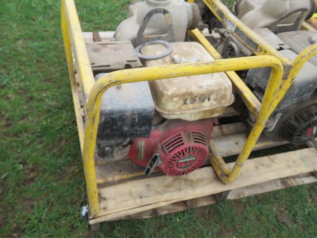 WACKER TRASH PUMP 3" RUNS