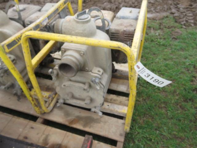 WACKER TRASH PUMP 3" RUNS