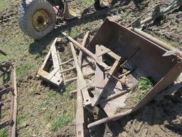 JOHN DEERE LOADER AND FRAME