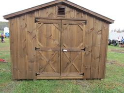 AMISH SHED 10X14 KILN DRIED LUMBER 1 WINDOW