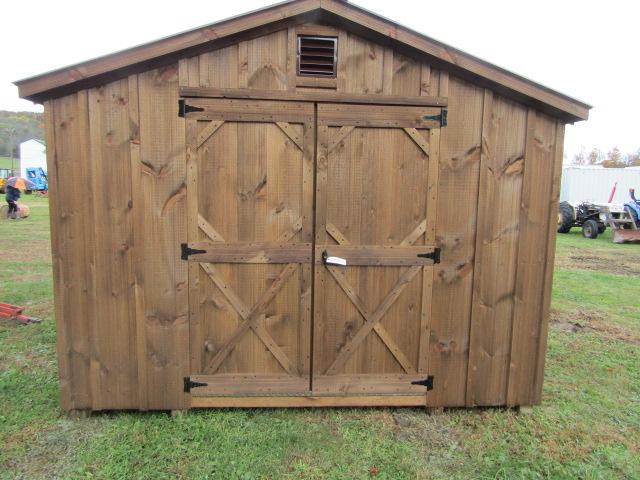 AMISH SHED 10X14 KILN DRIED LUMBER 1 WINDOW