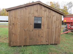 AMISH SHED 10X14 KILN DRIED LUMBER 1 WINDOW