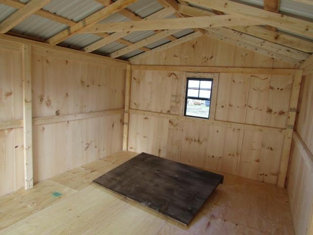 AMISH SHED 10X14 KILN DRIED LUMBER 1 WINDOW