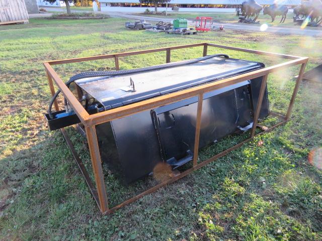 NEW AGT MOWER KING SSBM72 SWEEPER BUCKET