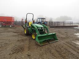JOHN DEERE 2032R HST 4WD TRACTOR LB WITH JOHN