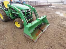 JOHN DEERE 2032R HST 4WD TRACTOR LB WITH JOHN