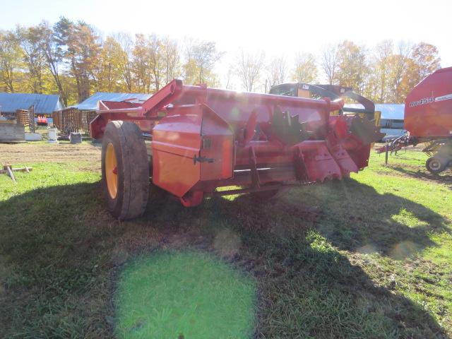 NEW HOLLAND 155 MANURE SPREADER WITH END GATE