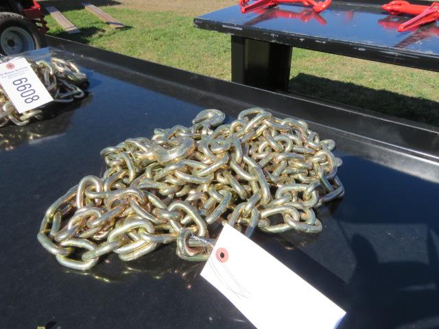 NEW G70 RATED 5/16 DOUBLE HOOK CHAIN 20FT