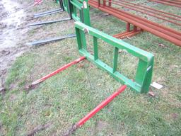 NEW JOHN DEERE KIVEL BALE SPEAR ATTACHMENT FOR