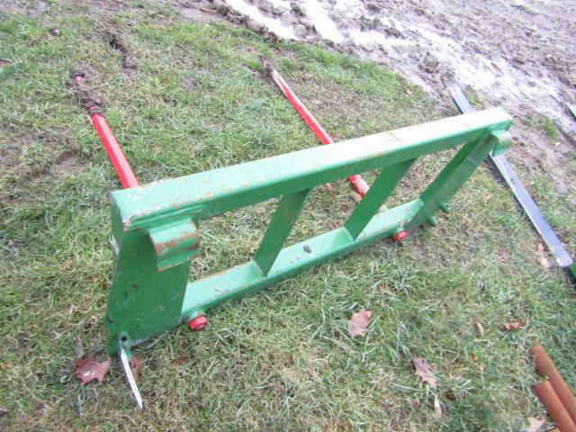 NEW JOHN DEERE KIVEL BALE SPEAR ATTACHMENT FOR