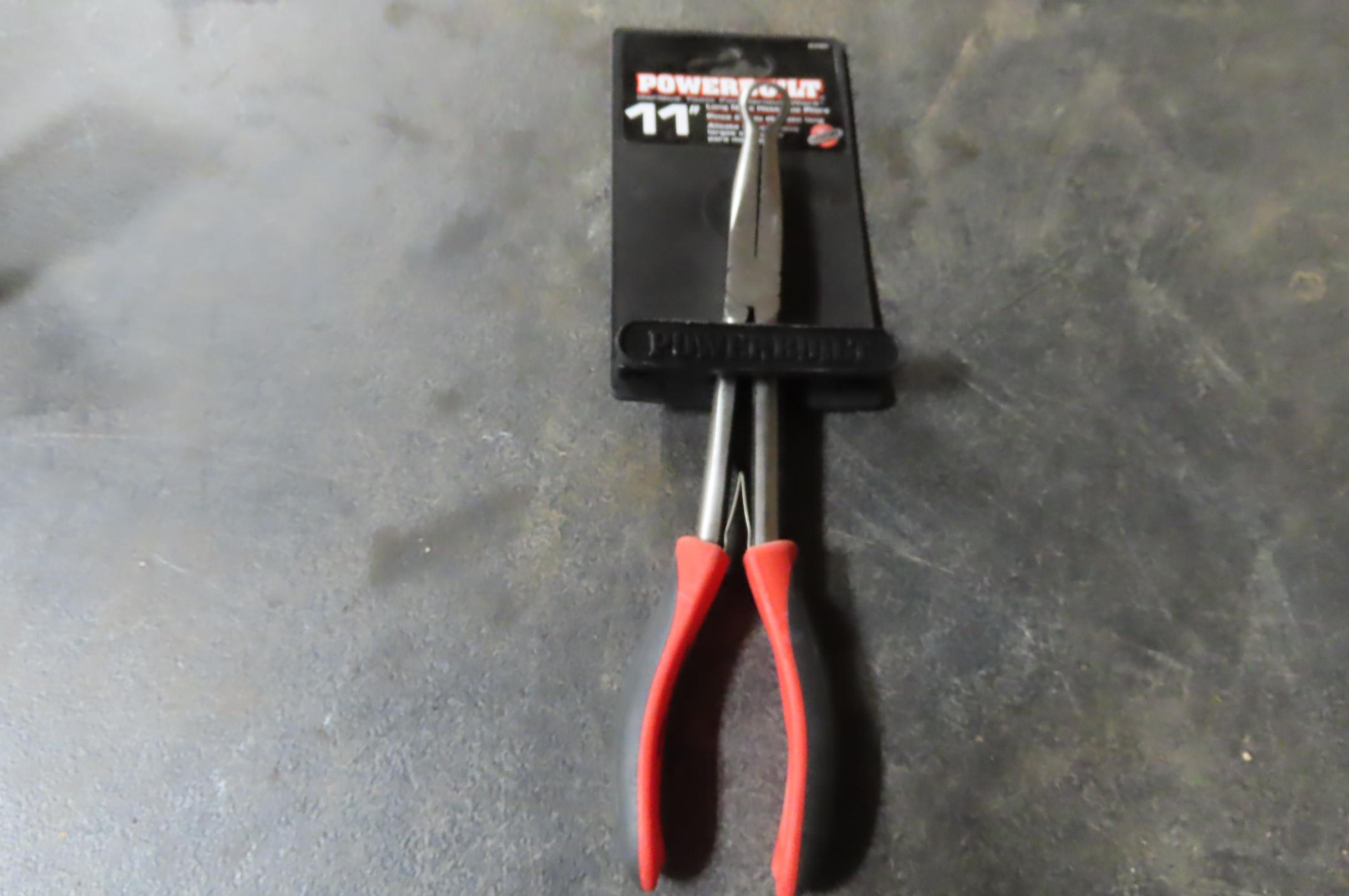 POWERBUILT 11" LONG NOSE JAW PLIERS