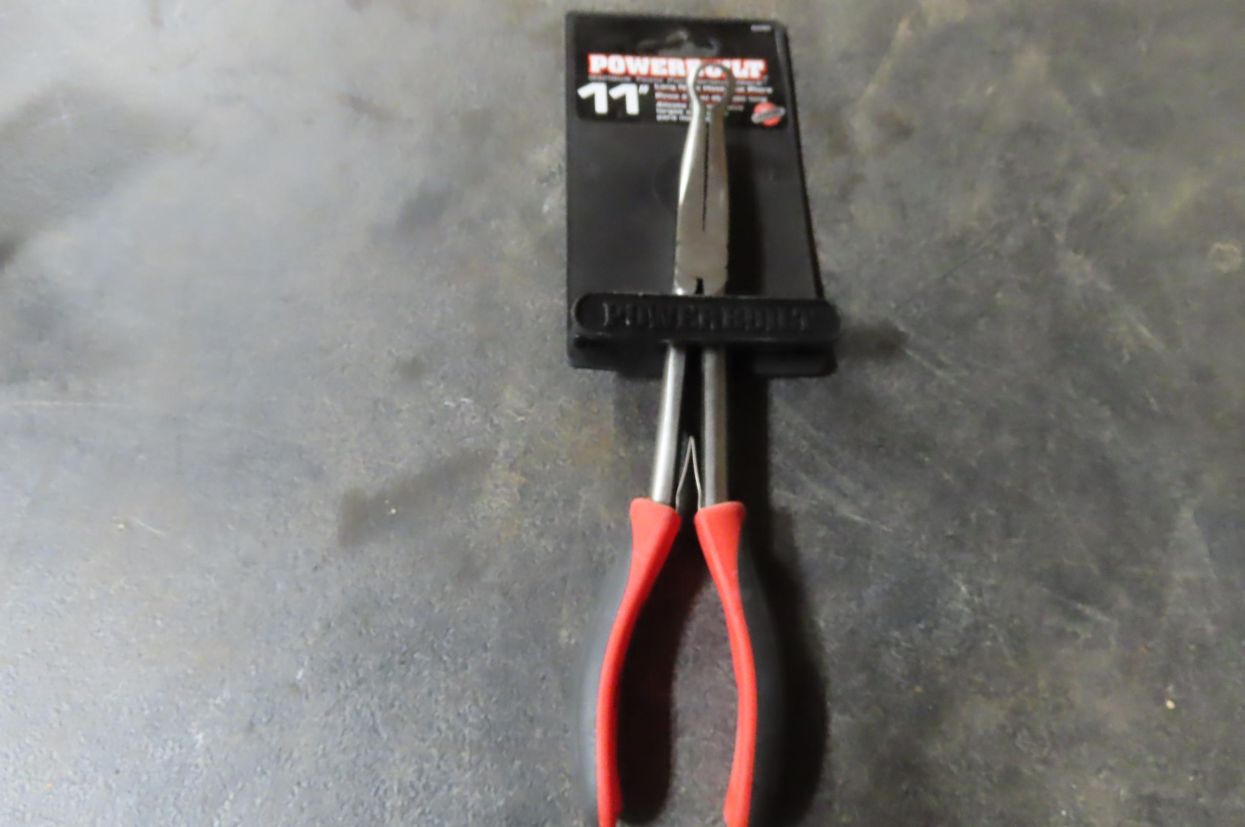 POWERBUILT 11" LONG NOSE JAW PLIERS