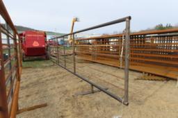 24FT METAL FREE STANDING PANEL WITH 10FT