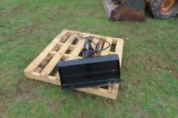 MINI SKIDSTEER WOOD SPLITTER