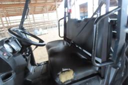 POLARIS 570EFI UTV 4 SEATER 4914 HRS RUNS