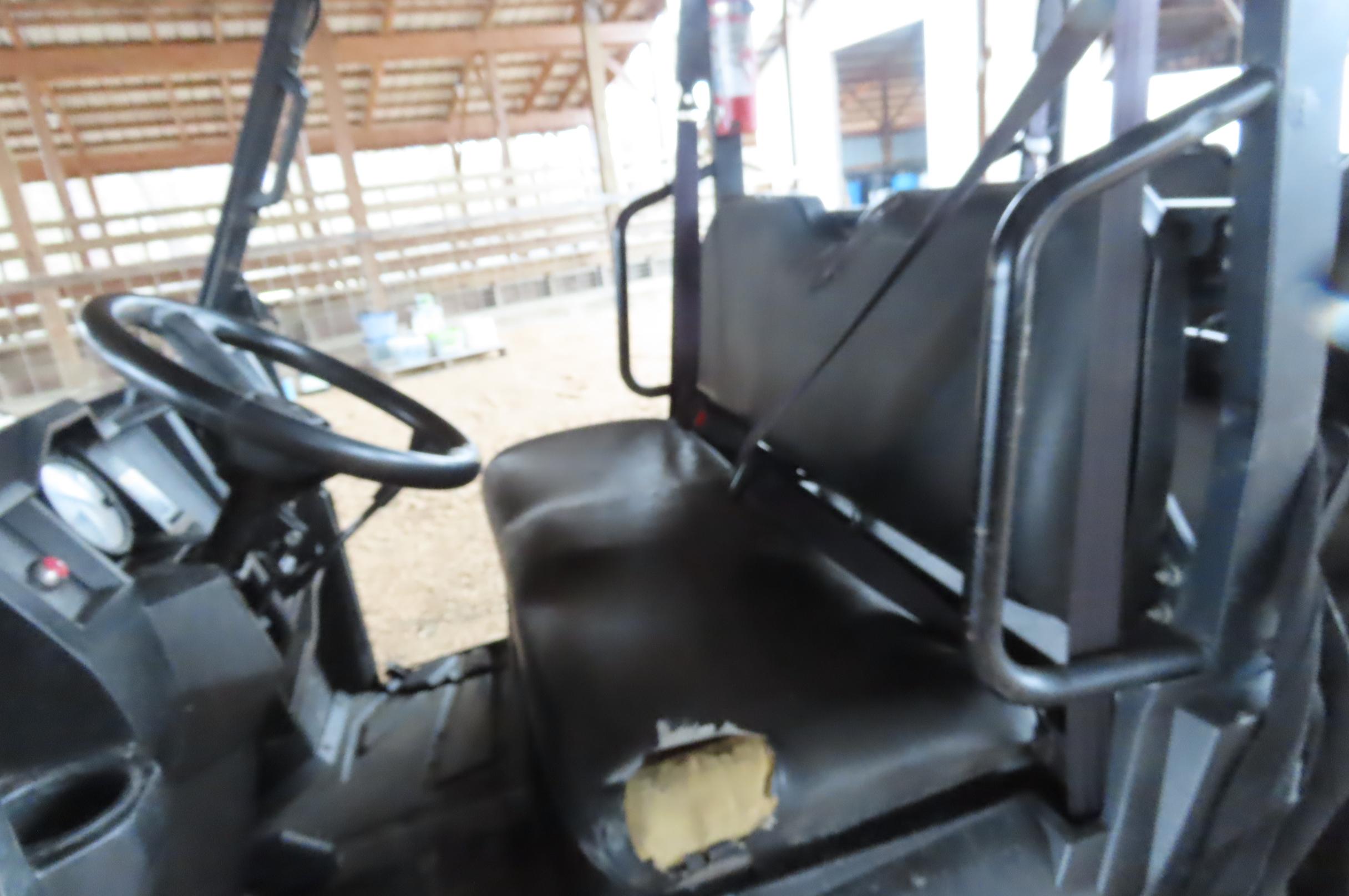 POLARIS 570EFI UTV 4 SEATER 4914 HRS RUNS