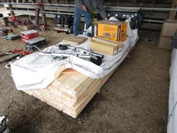 1X8X6 SHIP LAPP FINISHED ON ONE SIDE 640 BOARD