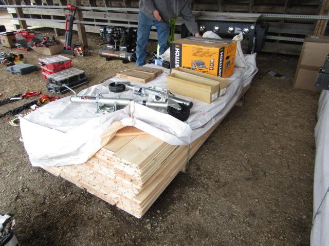 1X8X6 SHIP LAPP FINISHED ON ONE SIDE 640 BOARD