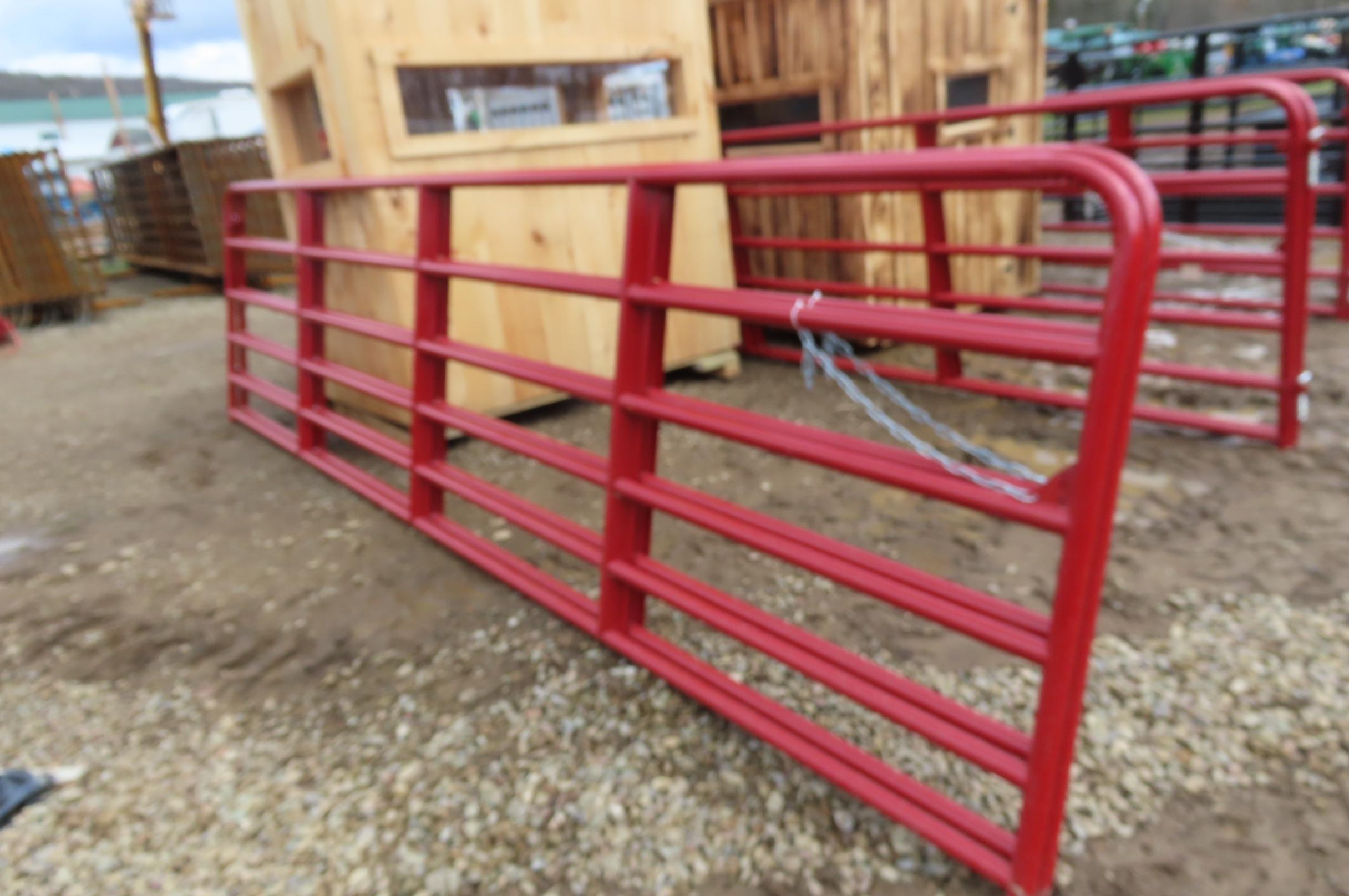 16FT NEW FARM GATE - 2 TIMES THE BID