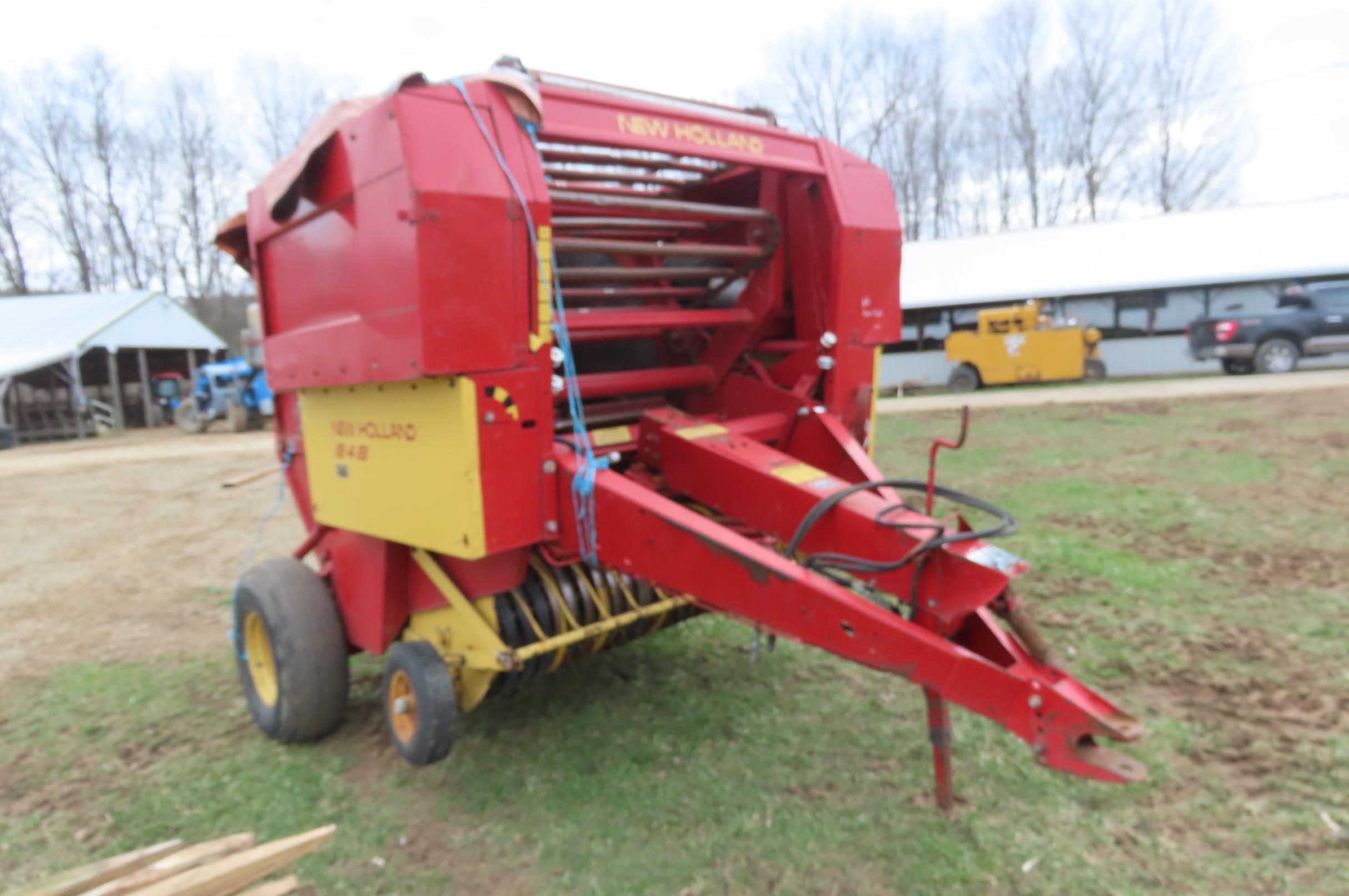 NEW HOLLAND 848 RD BALER - NO MONITAR