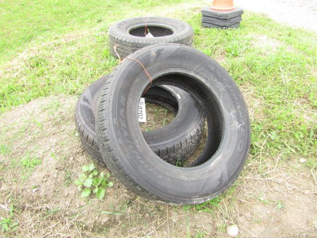 2 GOODYEAR 225 65R16 TIRES