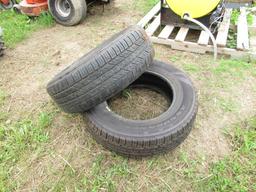 2 GOODYEAR 225 65R16 TIRES