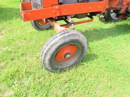 ALLIS CHALMERS D17 PULLING TRACTOR WITH WHEELY