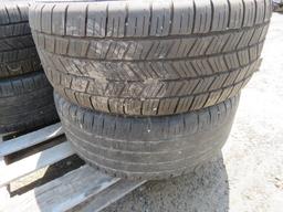 4 GOODYEAR EAGLE LS-2 P275/66R20 TIRES ON GMC 6