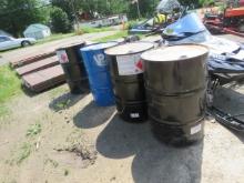 4 EMPTY 55 GALLON DRUMS