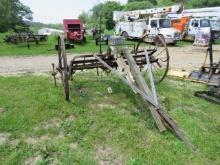 STEEL WHEEL GROUND DRIVEN HAY TEDDER