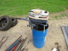 ESKA 3.5HP BOAT MOTOR RUNS GOOD PER CONSIGNER