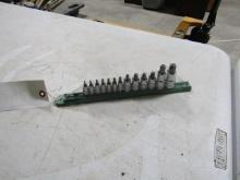 NEW GEAR WRENCH 13PC STUBBY TORX BIT SOCKET SET