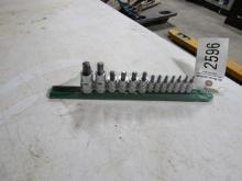 NEW GEAR WRENCH 13PC STUBBY TORX BIT SOCKET SET