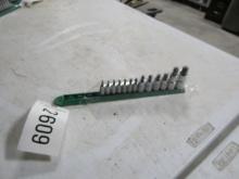 NEW GEAR WRENCH 13PC STUBBY TORX BIT SOCKET SET
