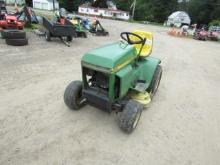 JOHN DEERE 210 RIDING LAWN MOWER - RUNS /DRIVES