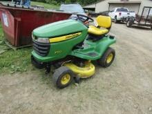 JOHN DEERE X300 RIDING LAWN MOWER 395 HRS