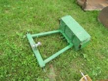 3PT HITCH TRAILER MOVER WITH SAW HOLDING BOX