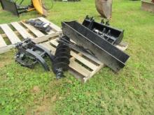 MIVA MINI EXCAVATOR ATTACHMENTS - BUCKETS RIPPER
