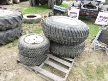 CARLISLE TURFTIRES - ON RIMS 23X8.50-13
