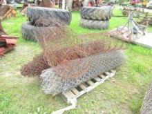 PALLET OF WIRE FENCING