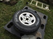 REVENGER A/T JETZON LT245 75R16 TIRE ON RIM