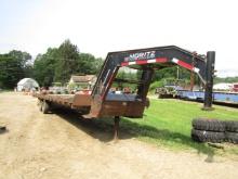 2018 MORITZ GOOSENECK 32FT HYDRAULIC DOVETAIL