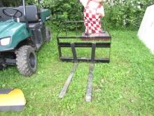 NEW KIVEL 2000LB PALLET FORKS 48" SKIDSTEER ATTACH