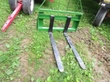 NEW JOHN DEERE 48" KIVEL 3500LB PALLET FORKS FOR