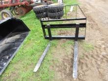 NE WKIVEL 2000LB 48" PALLET FORKS